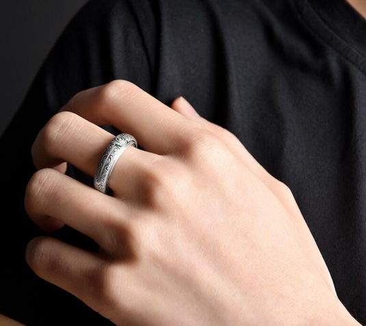 Translation missing: en.Astronomy Ring-Foldable Astronomical Sphere Unisex ring