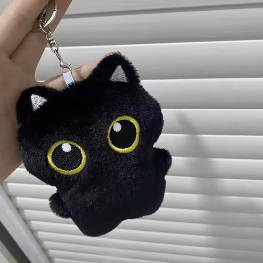 Translation missing: en.CUTE 10CM BLACK CAT PLUSH TOY