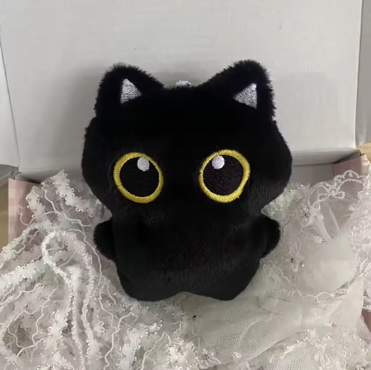 Translation missing: en.CUTE 10CM BLACK CAT PLUSH TOY
