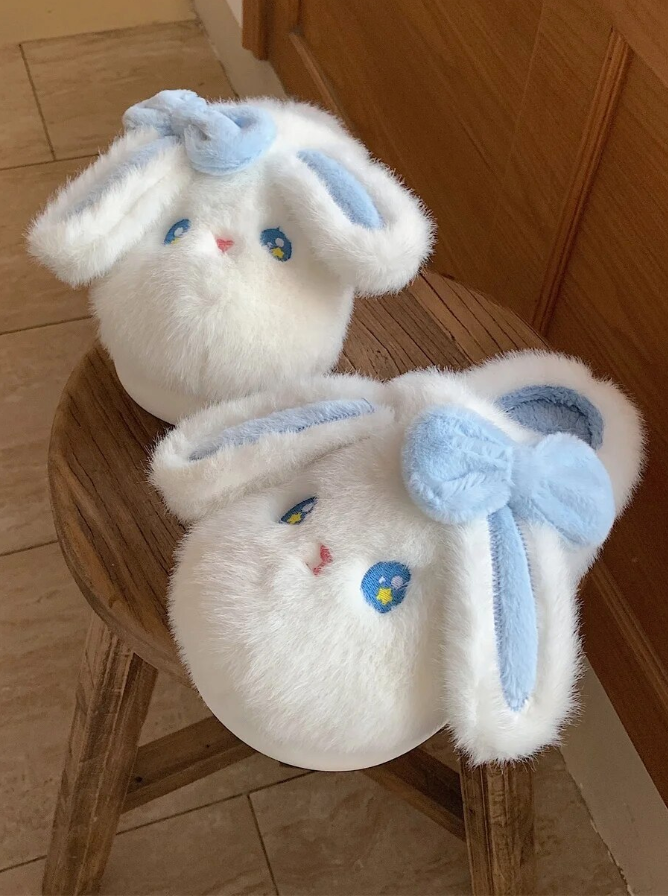 Kawaii Bunny Soft Winter Slippers