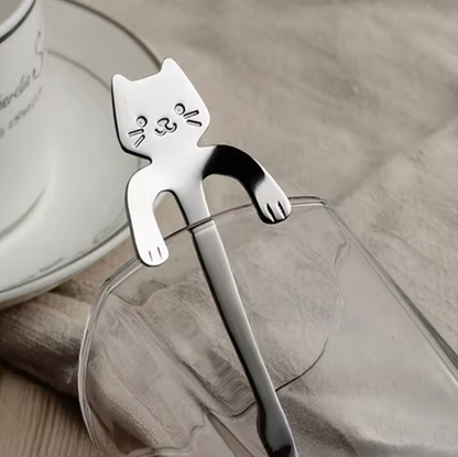 CAT TEA SPOON