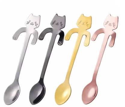 CAT TEA SPOON