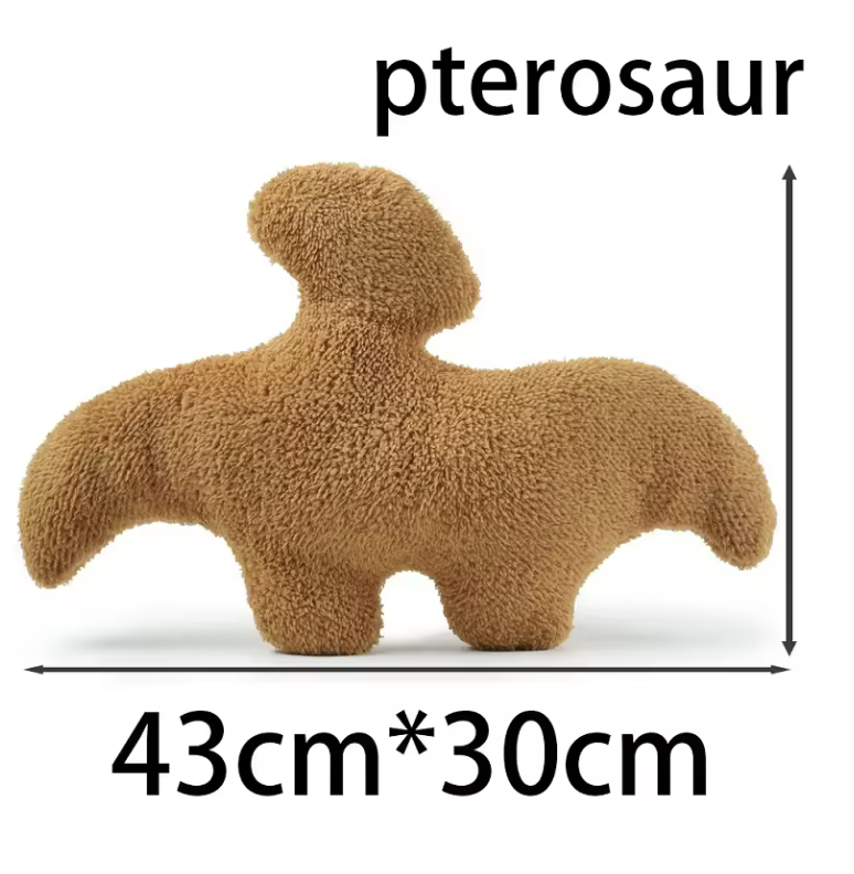 DINO CHICKEN NUGGET PLUSH 5 STYLES