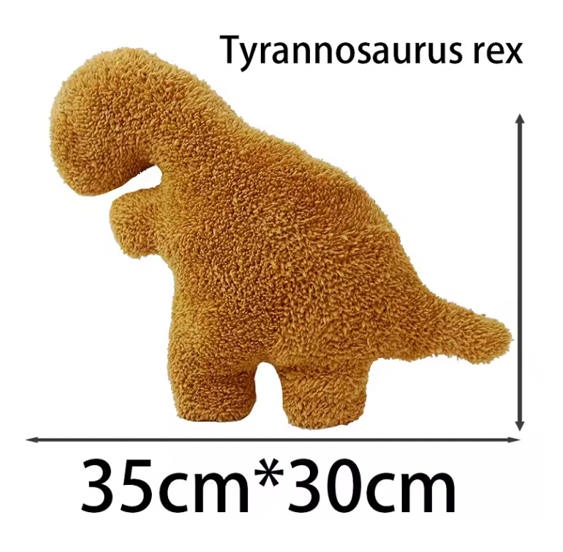 DINO CHICKEN NUGGET PLUSH 5 STYLES