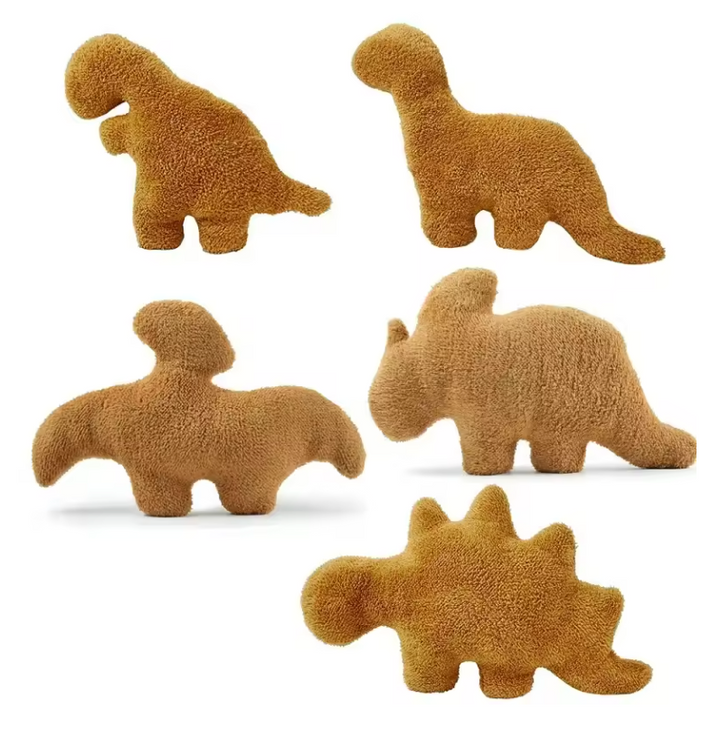 DINO CHICKEN NUGGET PLUSH 5 STYLES