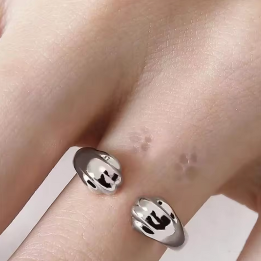 Translation missing: en.ADJUSTABLE CUTE CAT PAWS RING