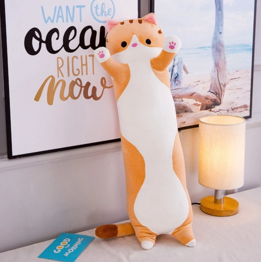 Translation missing: en.KAWAII CUTE CAT LONG PLUSH PILLOW