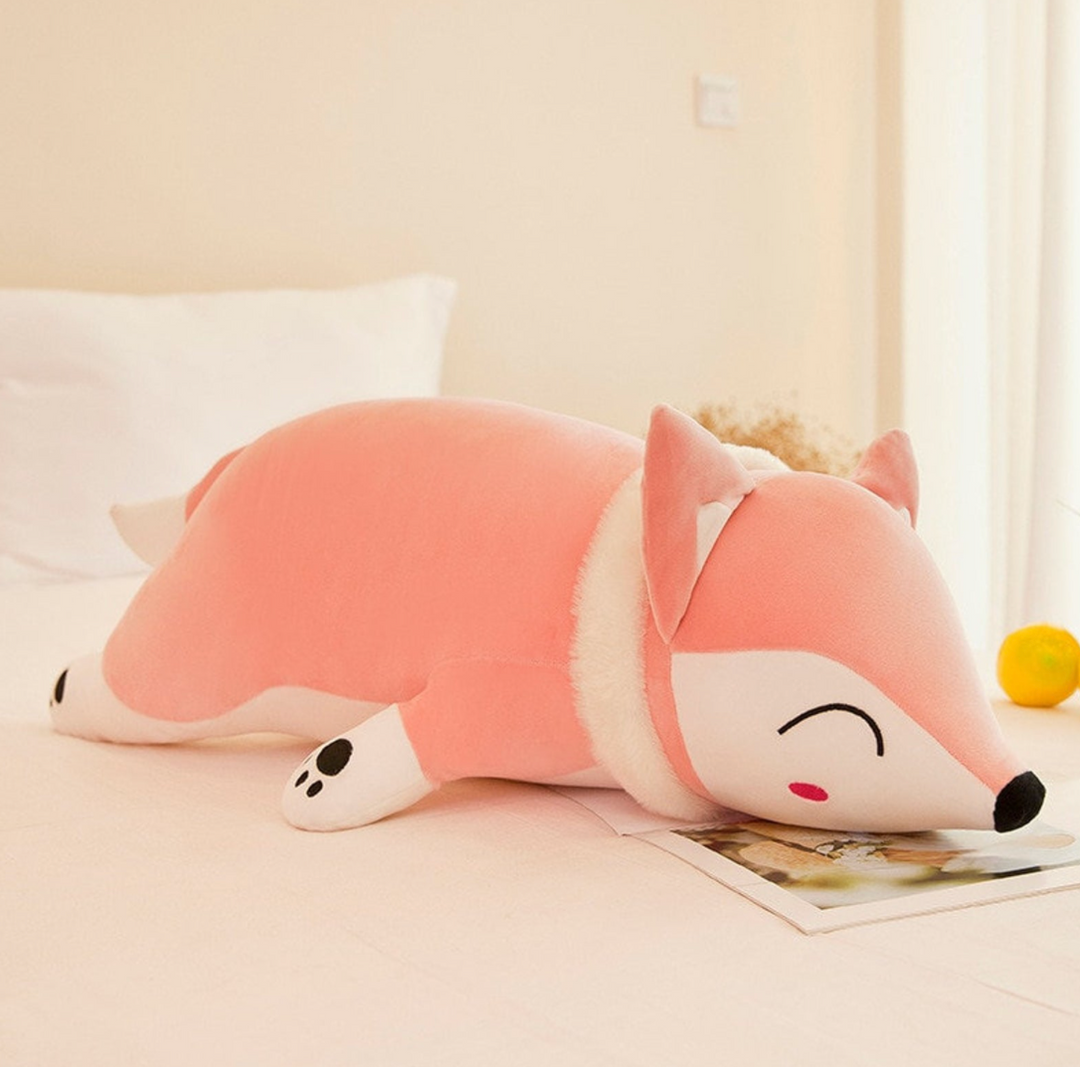 Kawaii Fox Stuffed Animal Plush, Red fox Plushy Toy