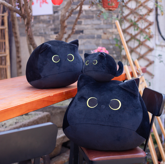 Translation missing: en.Kawaii Anime Black Cat Soft Plush