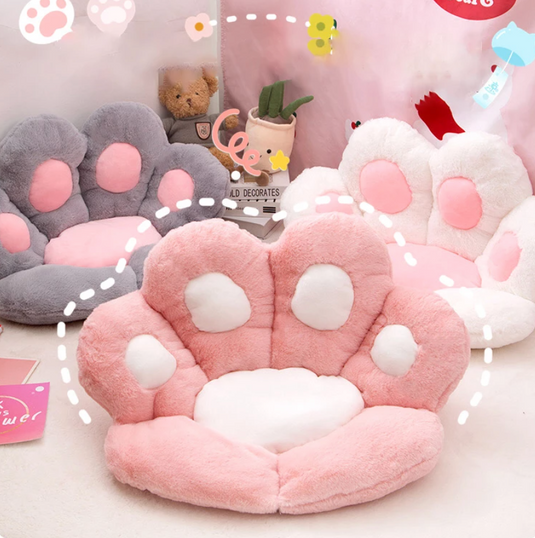 Translation missing: en.3 different colors Cute Cat Paw Back Pillows