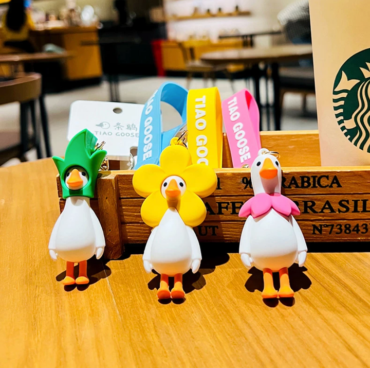 Adorable Kawaii Ducks Keychains