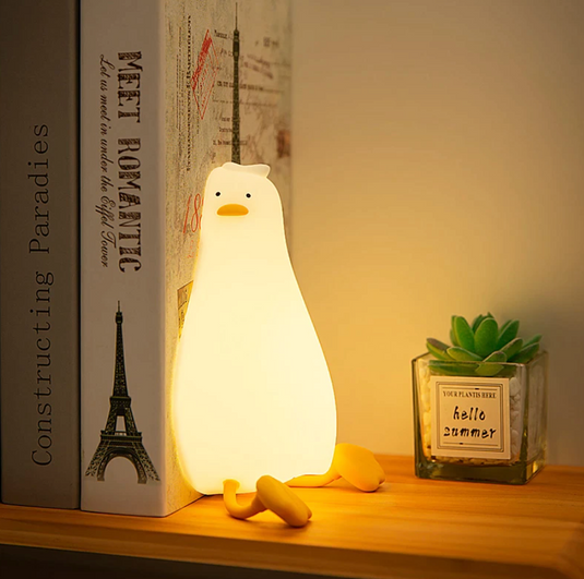 Translation missing: en.Lying Flat Duck Night Light, LED Squishy Duck Lamp
