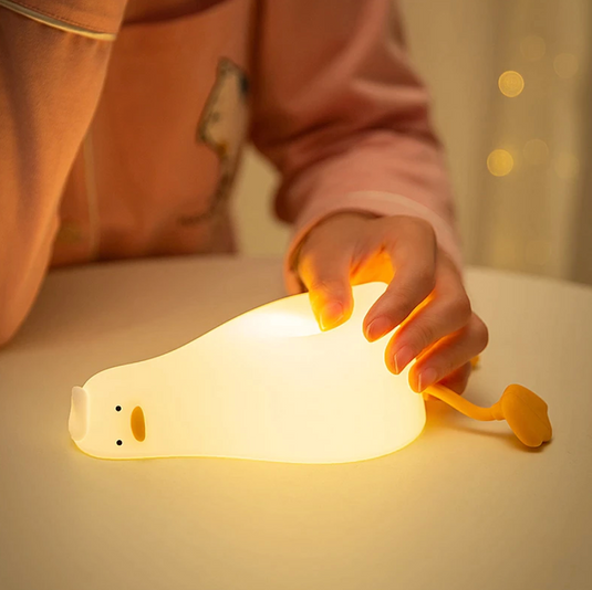 Translation missing: en.Lying Flat Duck Night Light, LED Squishy Duck Lamp