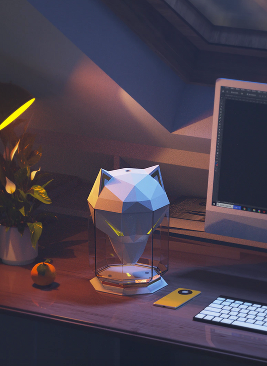 Translation missing: en.Modern Minimalistic Wolf Head Humidifier