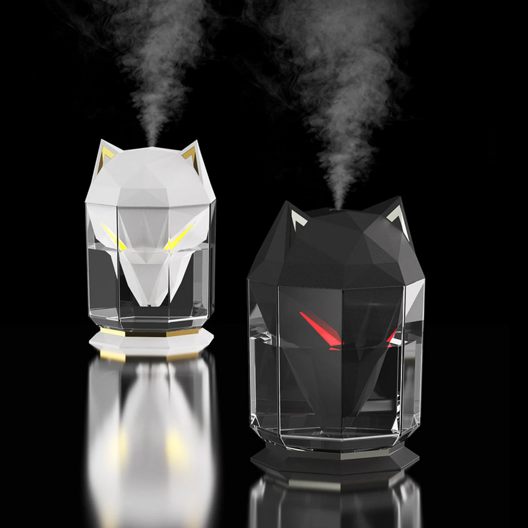 Modern Minimalistic Wolf Head Humidifier