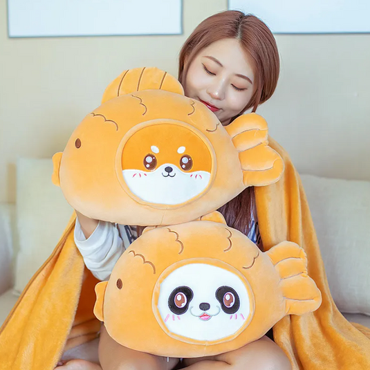 Translation missing: en.Adorable Animals Taiyaki Cookies With Blanket Inlcuded