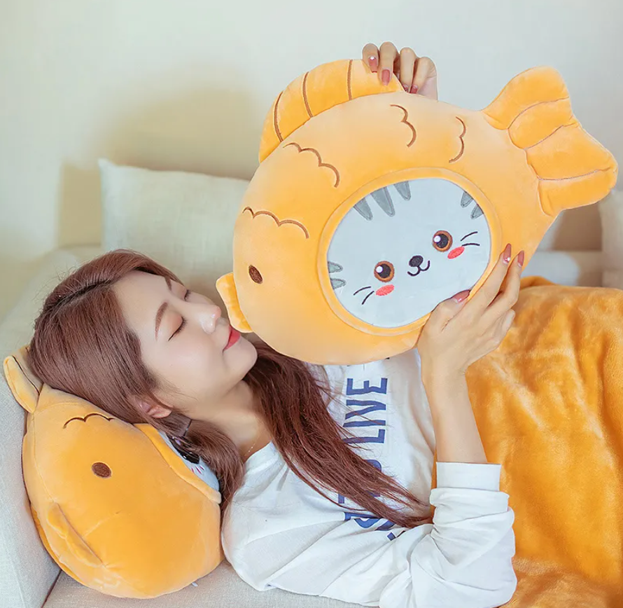 Adorable Animals Taiyaki Cookies With Blanket Inlcuded