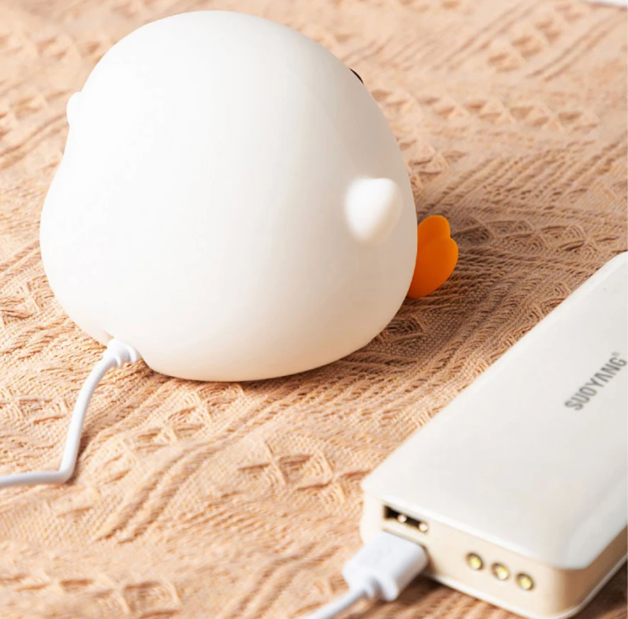 Squishy Duck Night Light