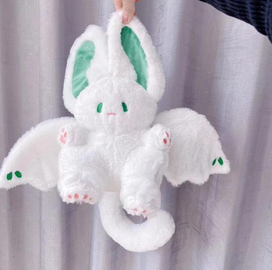 Translation missing: en.Adorable White Bat Plush