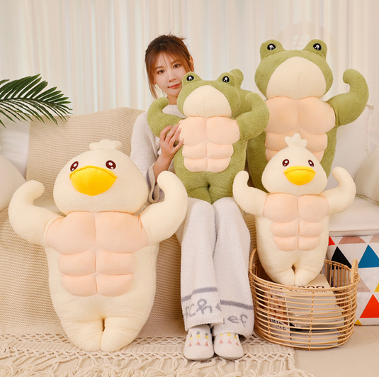 Translation missing: en.Buff Funny Frog and Duck Plushies