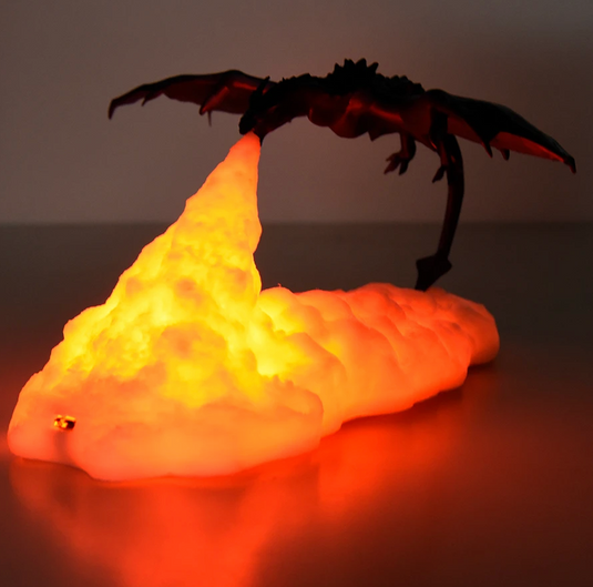 Translation missing: en.3D LED Realistic Dragon Lamp Night Light