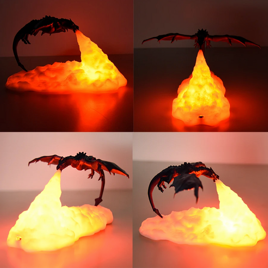Translation missing: en.3D LED Realistic Dragon Lamp Night Light