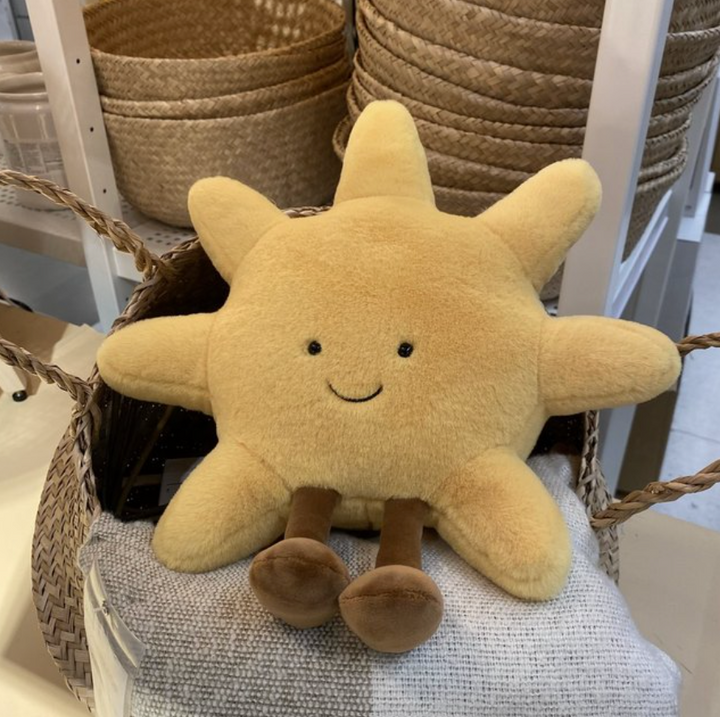 Adorable Sun and Moon Sunshine Decorative Plush Pillows