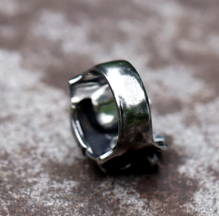 Skull Silver Ring