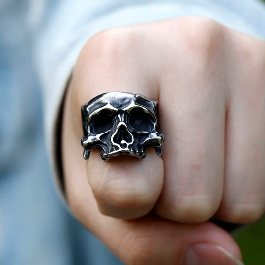 Skull Silver Ring