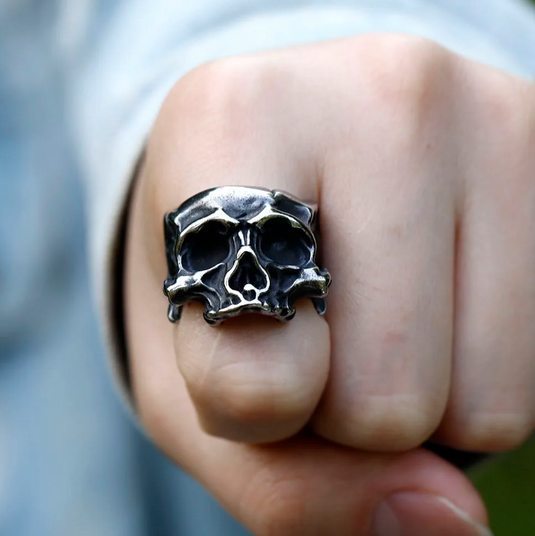 Translation missing: en.Skull Silver Ring
