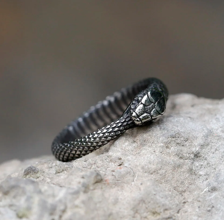 Snake Silver Ring
