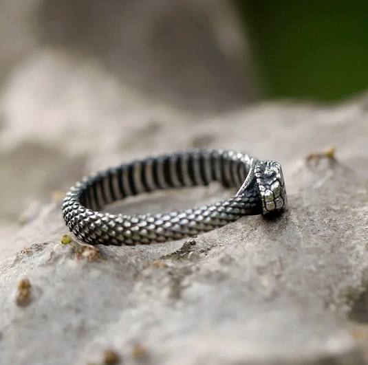 Translation missing: en.Snake Silver Ring