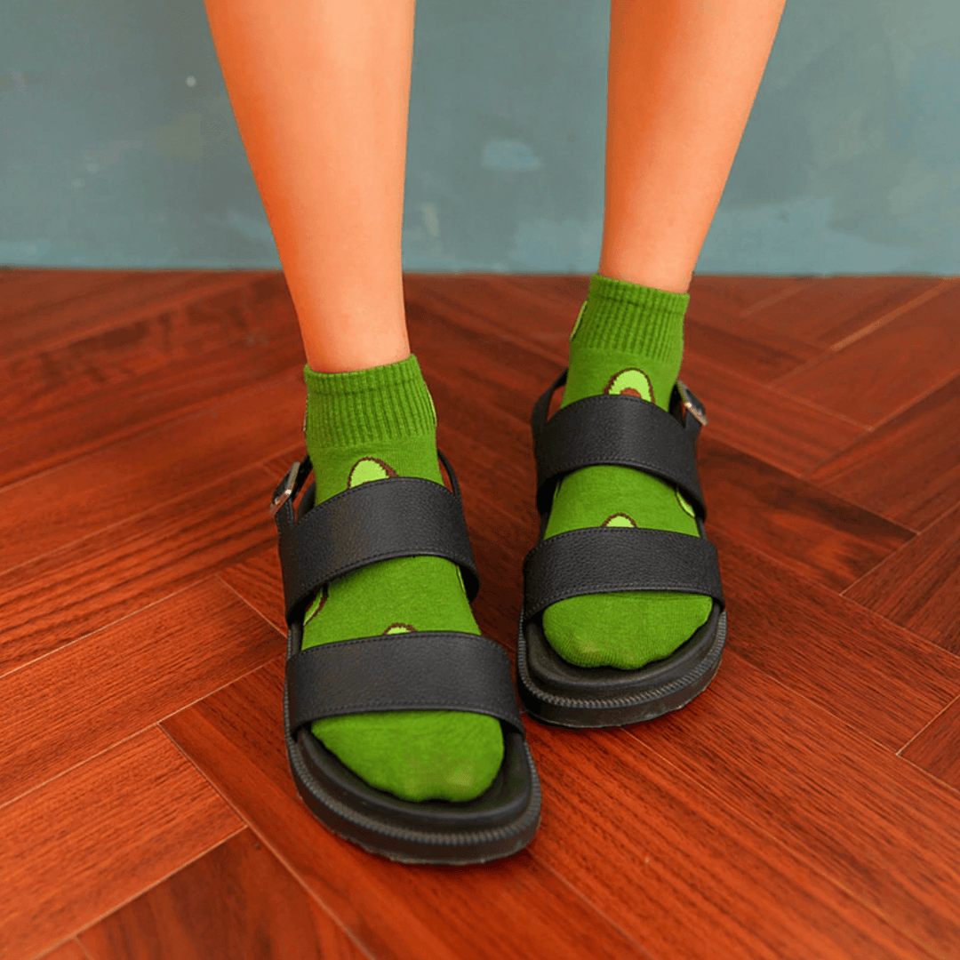 5 Pack Different Styles Avocado Lovers Socks