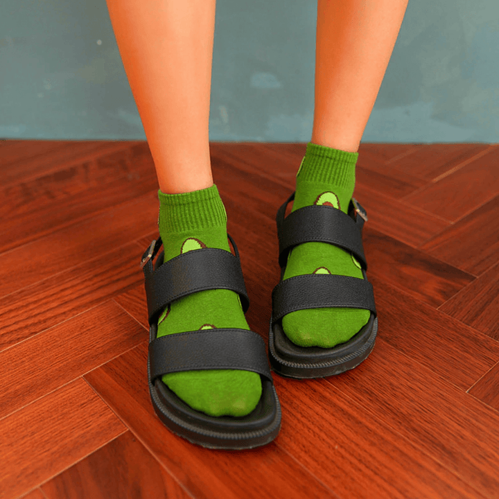 5 Pack Different Styles Avocado Lovers Socks