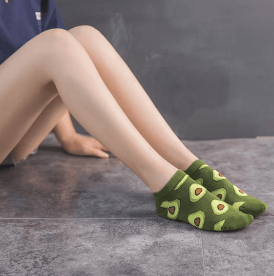 Translation missing: en.5 Pack Different Styles Avocado Lovers Socks