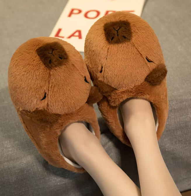Capybara Robe and Slippers Pajamas