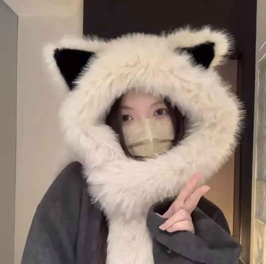 Translation missing: en.CAT EARS HAT SCARF
