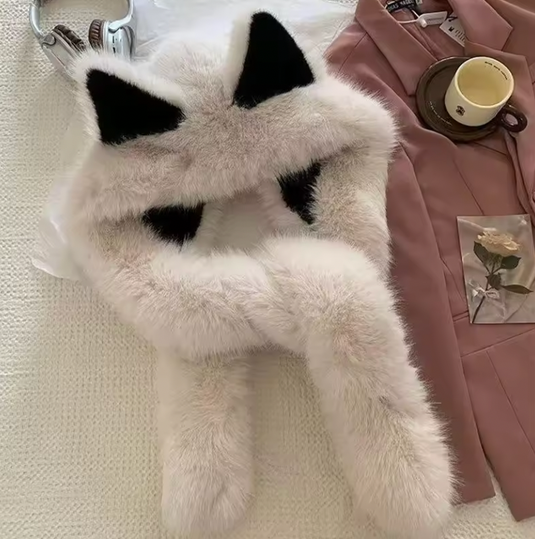 Translation missing: en.CAT EARS HAT SCARF