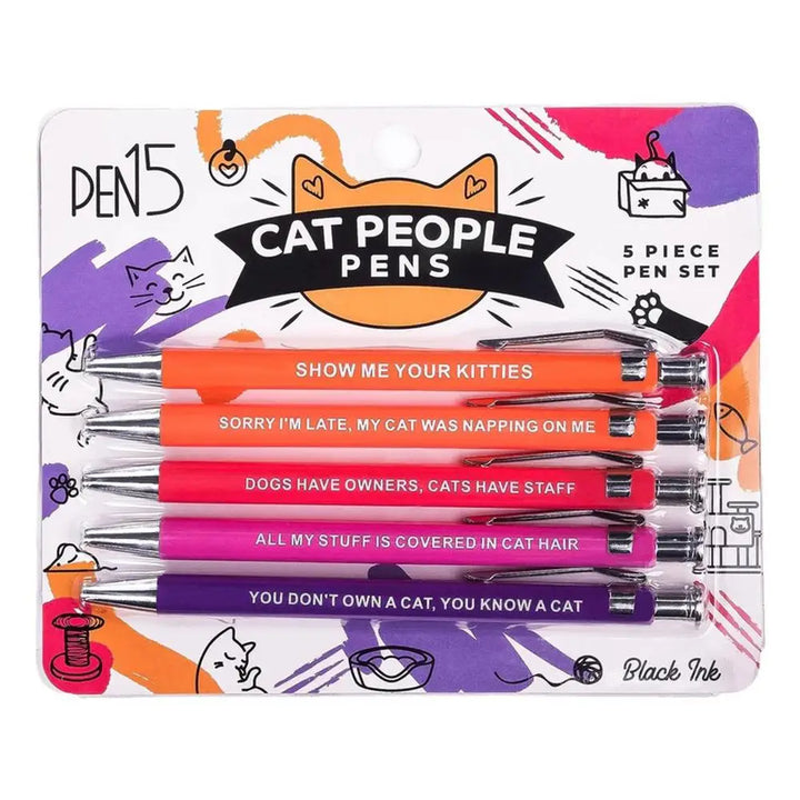 Cat People Pen Set