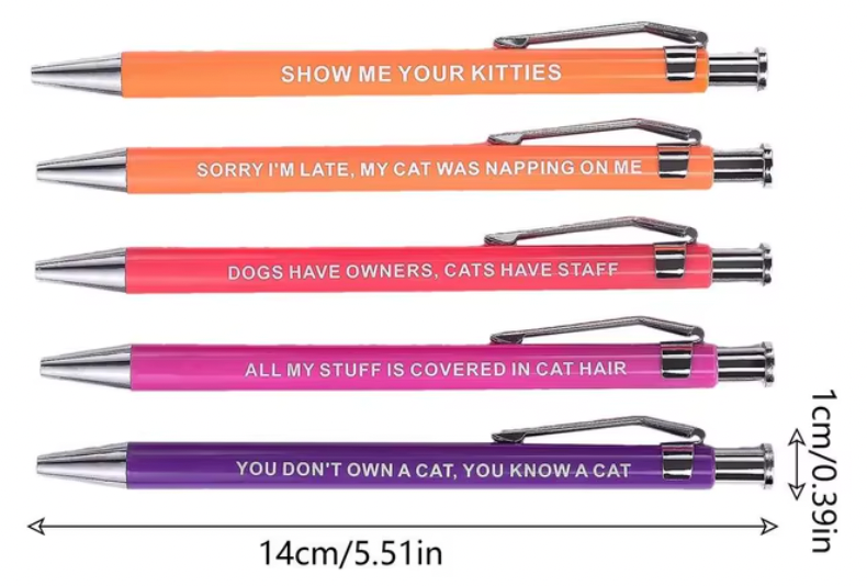 Cat People Pen Set