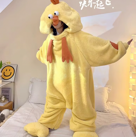 Translation missing: en.Chicken Robe and Slippers Pajamas