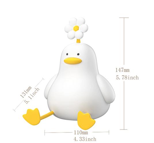 Translation missing: en.Adorable Cottagecore LED Squishy Duck Lamp