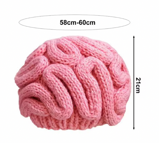 Translation missing: en.Creative Brain Design Knitted Beanie Hat