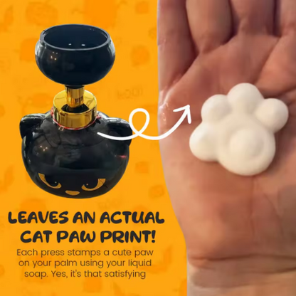 Cute Cat Paw Foam Soap Dispenser – TikTok Viral Refillable Hand Soap Pump for Bathroom & Kitchen Decor
