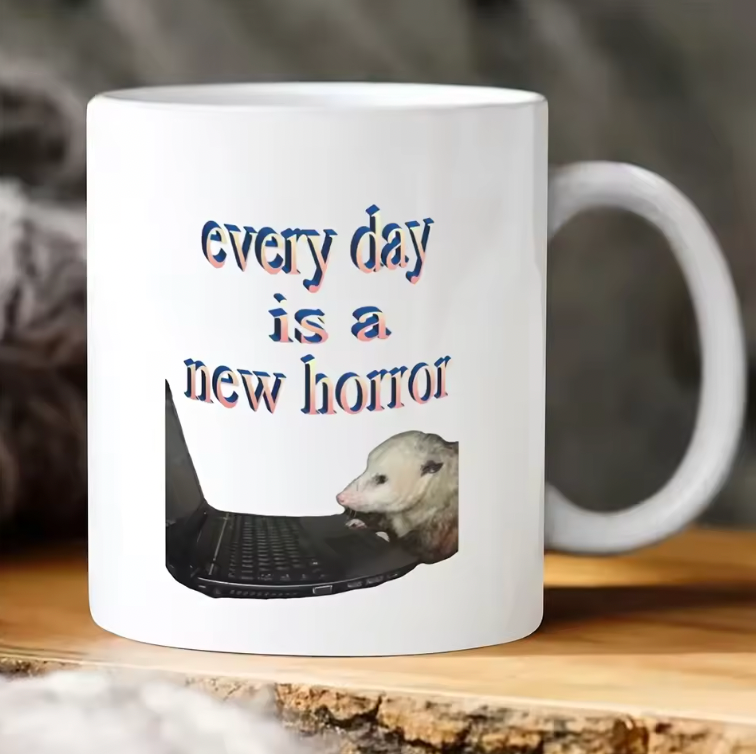 EVERY DAY IS A NEW HORROR MUG