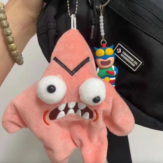 Translation missing: en.ANGRY MOVING STAR PLUSH KEYCHAIN TOY