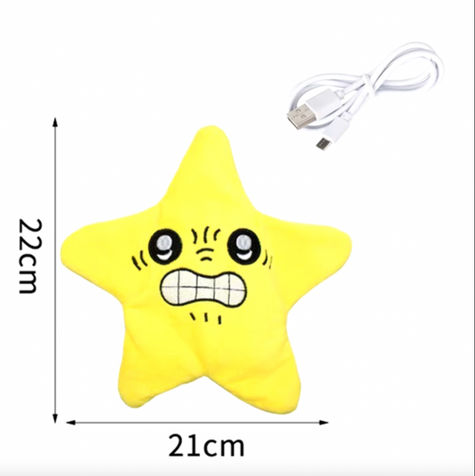 Translation missing: en.ANGRY MOVING STAR PLUSH KEYCHAIN TOY