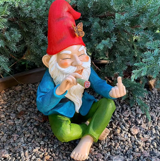 FUNNY GNOME STATUE