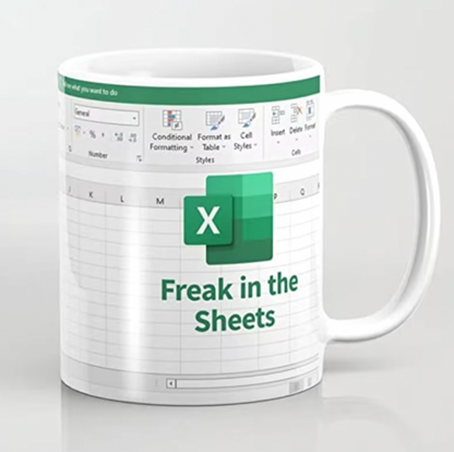 FREAK IN THE SHEETS FUNNY MUG