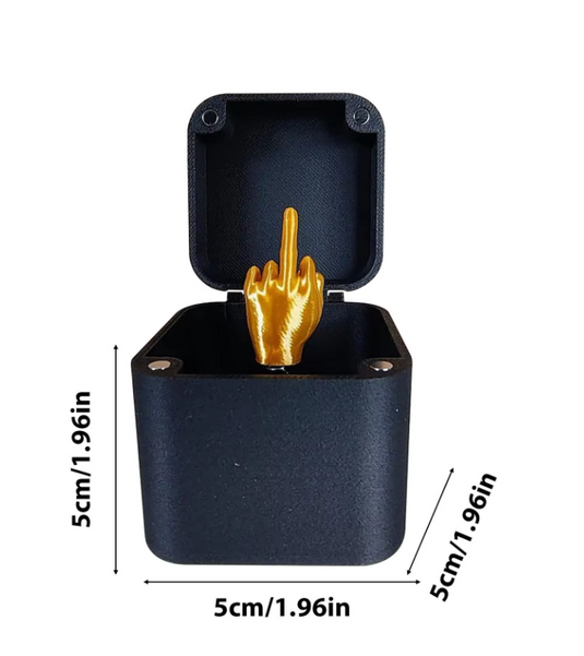 Translation missing: en.Middle finger in a box funny prank gift